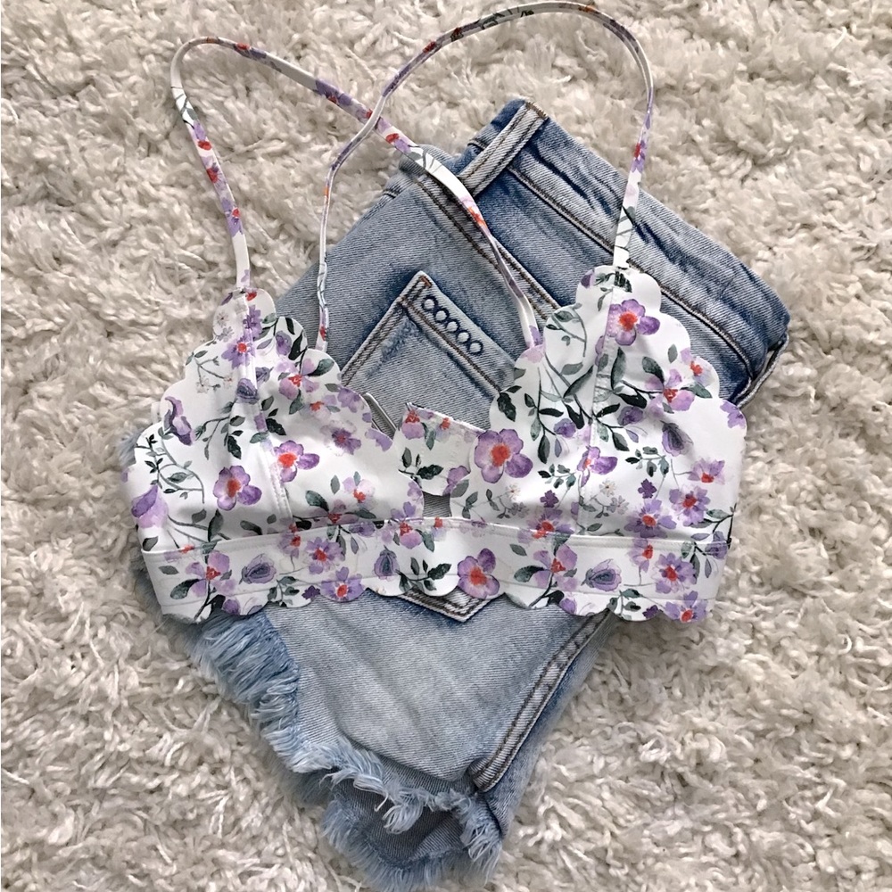 H&M Floral Bralette